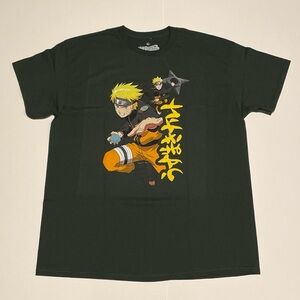 NARUTO SHIPPUDEN NARUTO UZUMAKI ANIME MANGA T SHIRT (XL)